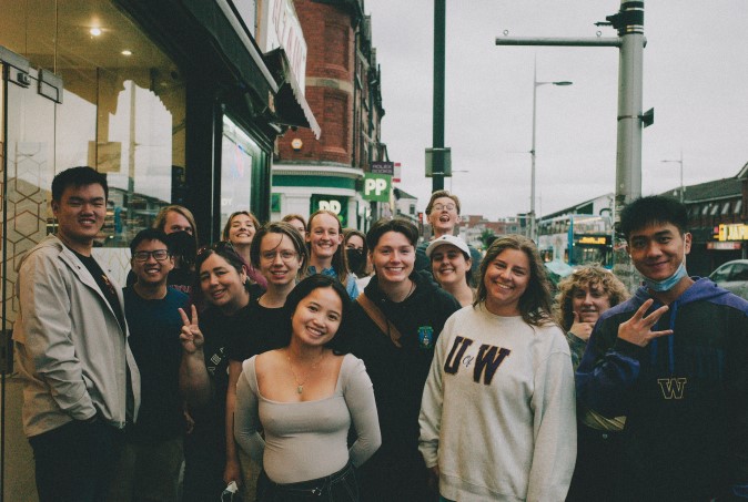 Group photo of study abroad group